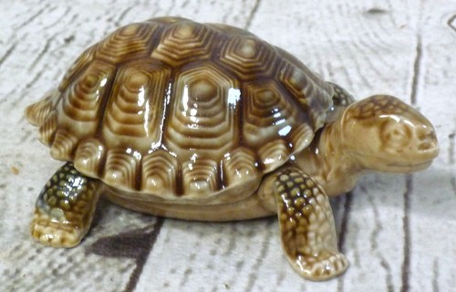 Vintage wade porcelain turtle - vintage,