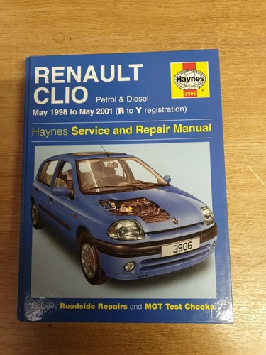 Renault clio 1998 2001 - clio, haynes