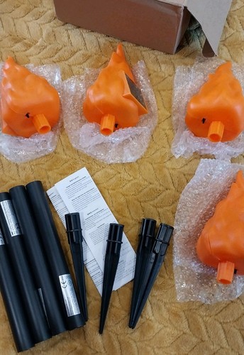Flame torch solar lights - flame,