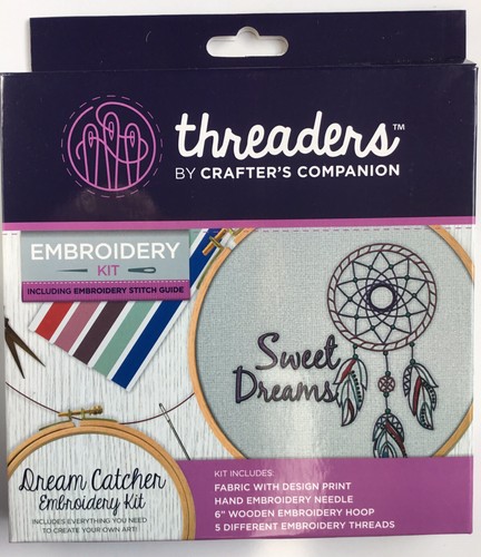 Threaders embroidery kit - embroidery,