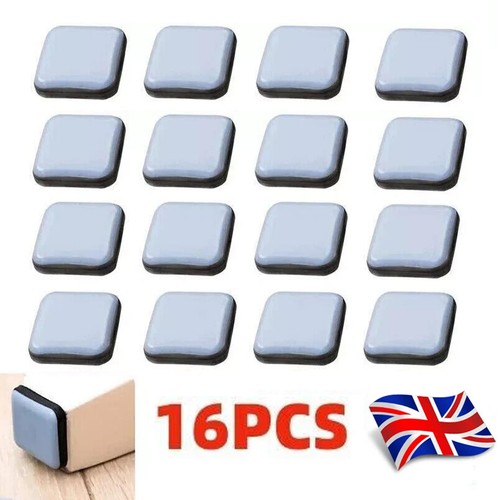 16x square furniture gliders - square,