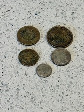 Vintage Tunisian Coins Job Lot