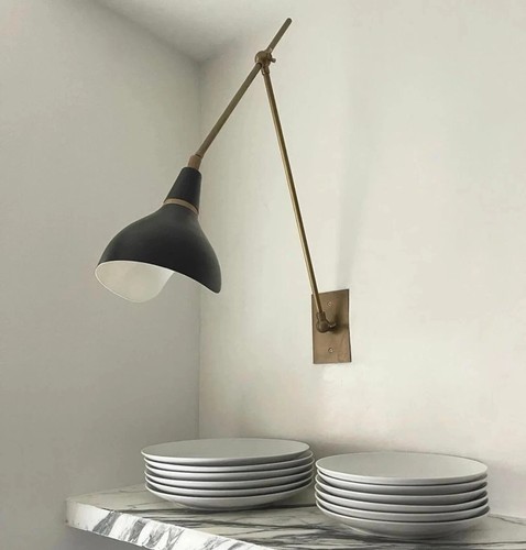 Mid century wall sconce - sconce, 1