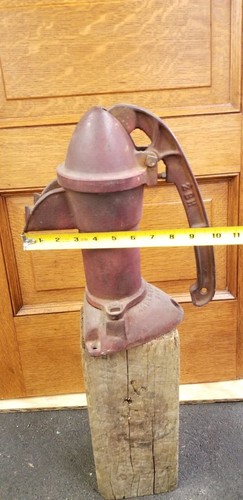 Vtg red cast iron farm - cast,