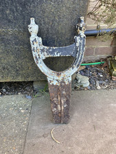 Superb Original Antique Victorian Cast Iron Boot Scraper