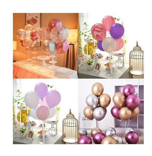 Reusable balloon stand - balloon, column