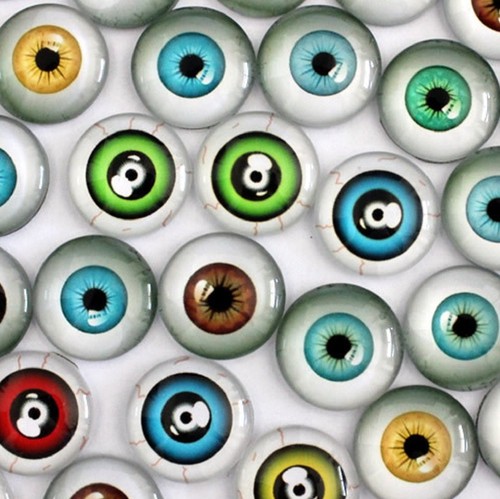 Human eyeball cabochons - human,