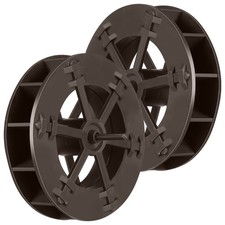  2 Pcs Diy Water Wheel Model