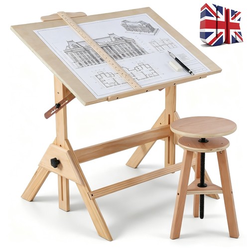 Art craft desk - desk, wood