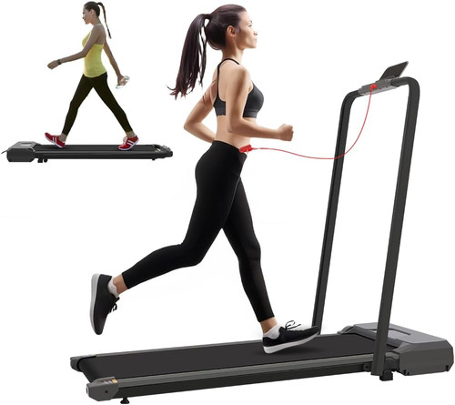 Folding treadmill 1 led - 1,