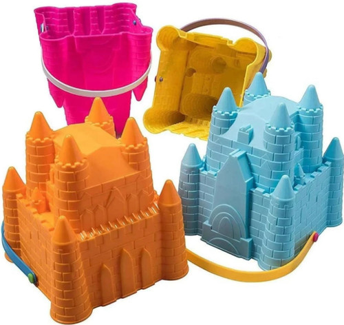 Castle beach bucket - castle, in
