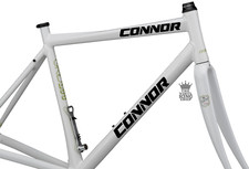 2 x Personalised Bike Name Vinyl Decal Stickers - Cyber Font Custom cycle bmx