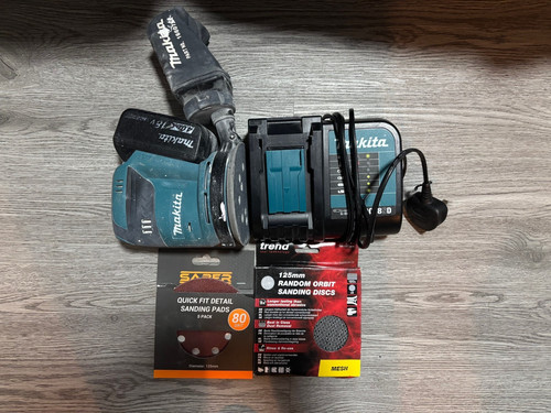 Makita dbo180z 18v orbital - makita,