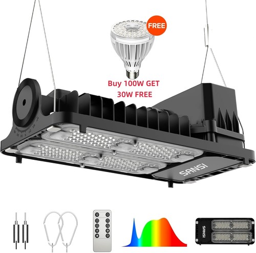 Sansi led grow light 100w - sansi,