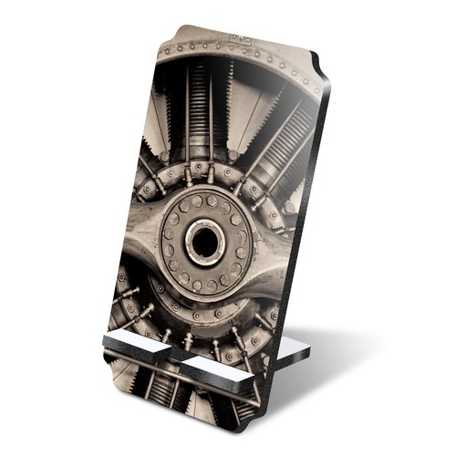 5mm mdf phone - stand, vintage
