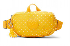 Kipling ALYS Small Bum Bag with Adjustable Waist Strap  - Soft Dot Yell RRP  £38
