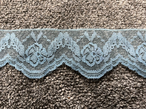 Antique vintage lace blue - antique,