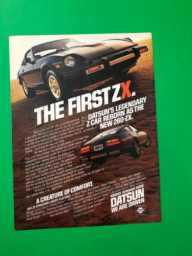 Datsun 280 vintage - datsun, zx