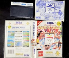 Olympic Gold SEGA Master System PAL Boxed Game And Manual