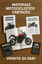 MOTOCICLISMO - FOTOGRAFIE - DEPLIANS - BROCHURE - INFORMATIVE - RIVISTE - VARIE-