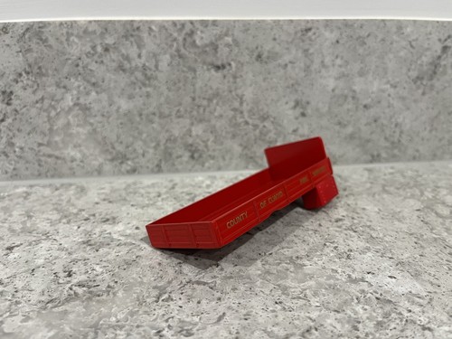 Corgi red dropside - -, flatbed