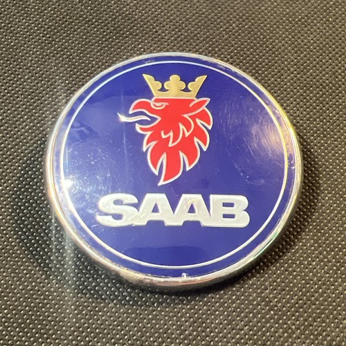 Saab vintage car badge - car,