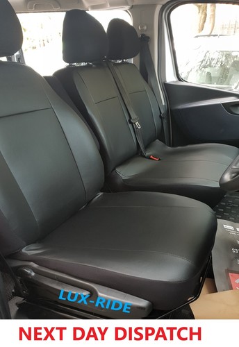 Tailored front seat covers - front, for