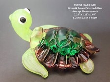 Miniature GLASS TURTLE
