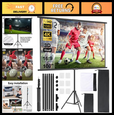 100" Portable Projector Screen