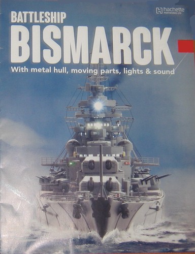 Hachette battleship bismarck - battleship,