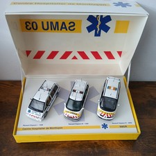 Universal Hobbies UH 1/43 Renault Espace Set (x3) - SAMU 03 Montlucon - 2282