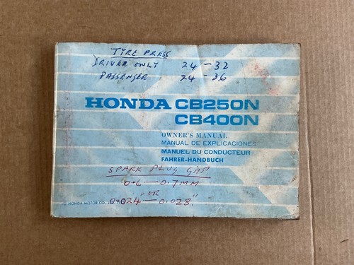 Genuine honda cb250n cb400n - 79,