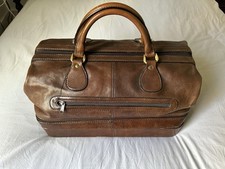 Leather Gladstone  Holdall