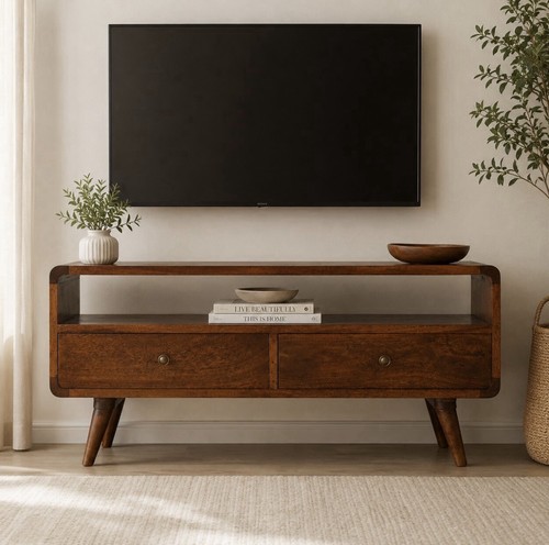 Curved chestnut stand mango - stand,