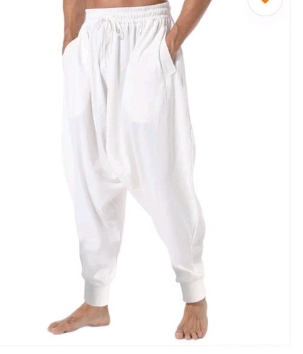 Men harem trousers - men's,