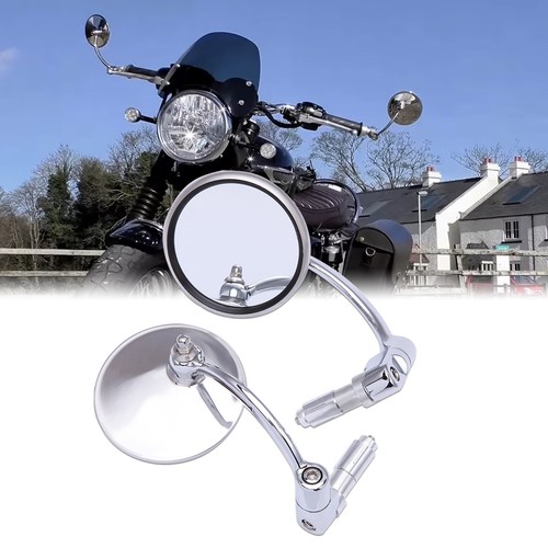 Pair bar end mirrors - pair,