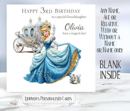 Cinderella personalised - cinderella,