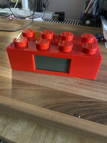 Lego alarm clock - alarm,