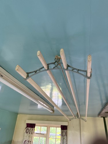 Ceiling mounted vintage - ceiling, pulley