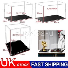 Acrylic Display Case Clear Show Box Dustproof Protection Model Toy Car Figures