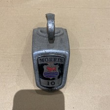 Morris 10 Bonnet Badge Emblem Hud Ornament Vintage 