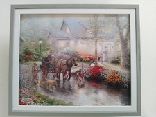 Thomas Kinkade print  'Sunday Outing'  FRAMED