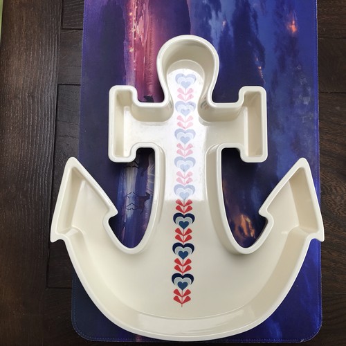 Anchor shaped melamine - anchor,