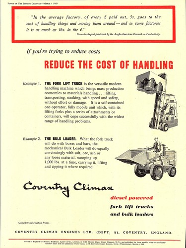 1953 advert for coventry - 1953, 'coventry
