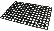 40X60CM RONDO RUBBER RING MAT RUG FRONT DOOR SCRAPER OUTDOOR DOORMAT NON SLIP