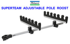 1564333 FISHING SHAKESPEARE SUPERTEAM TWIN EVA HEAD POLE ROOST REST SEAT BOX ARM