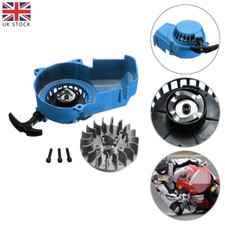 STROKE ALLOY PULL START STARTER +Flywheel For MINI MOTO DIRT ATV QUAD 49/50CC