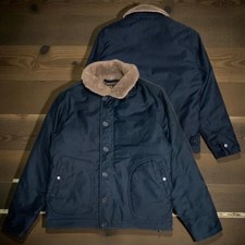 IRON HEART IHM-35 Whipcord N-1 Type Deck Jacket Khaki Navy S-XXL size JAPAN NEW