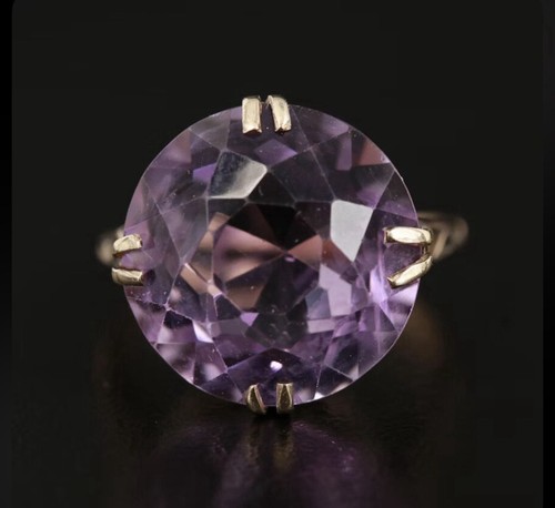 Vintage 10k rose gold - vintage, large