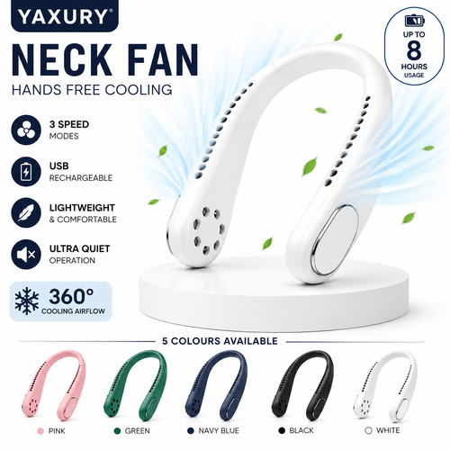 Yaxury portable bladeless neck - portable,
